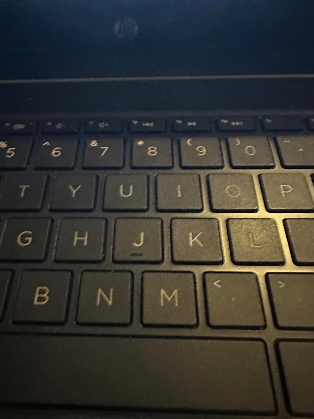 HP screen crack